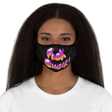 “FxCK CANCER” Fitted Polyester Face Mask