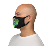 “Beautiful, Brave, & Confident” Fitted Polyester Face Mask