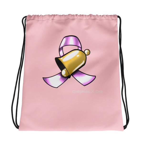 “RING THE BELL” Drawstring bag