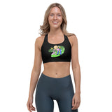 “BEAUTIFUL, BRAVE, & CONFIDENT” Sports bra