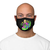 “Beautiful, Brave, & Confident” Fitted Polyester Face Mask