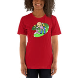 “BEAUTIFUL, BRAVE, & CONFIDENT” Short-Sleeve Unisex T-Shirt